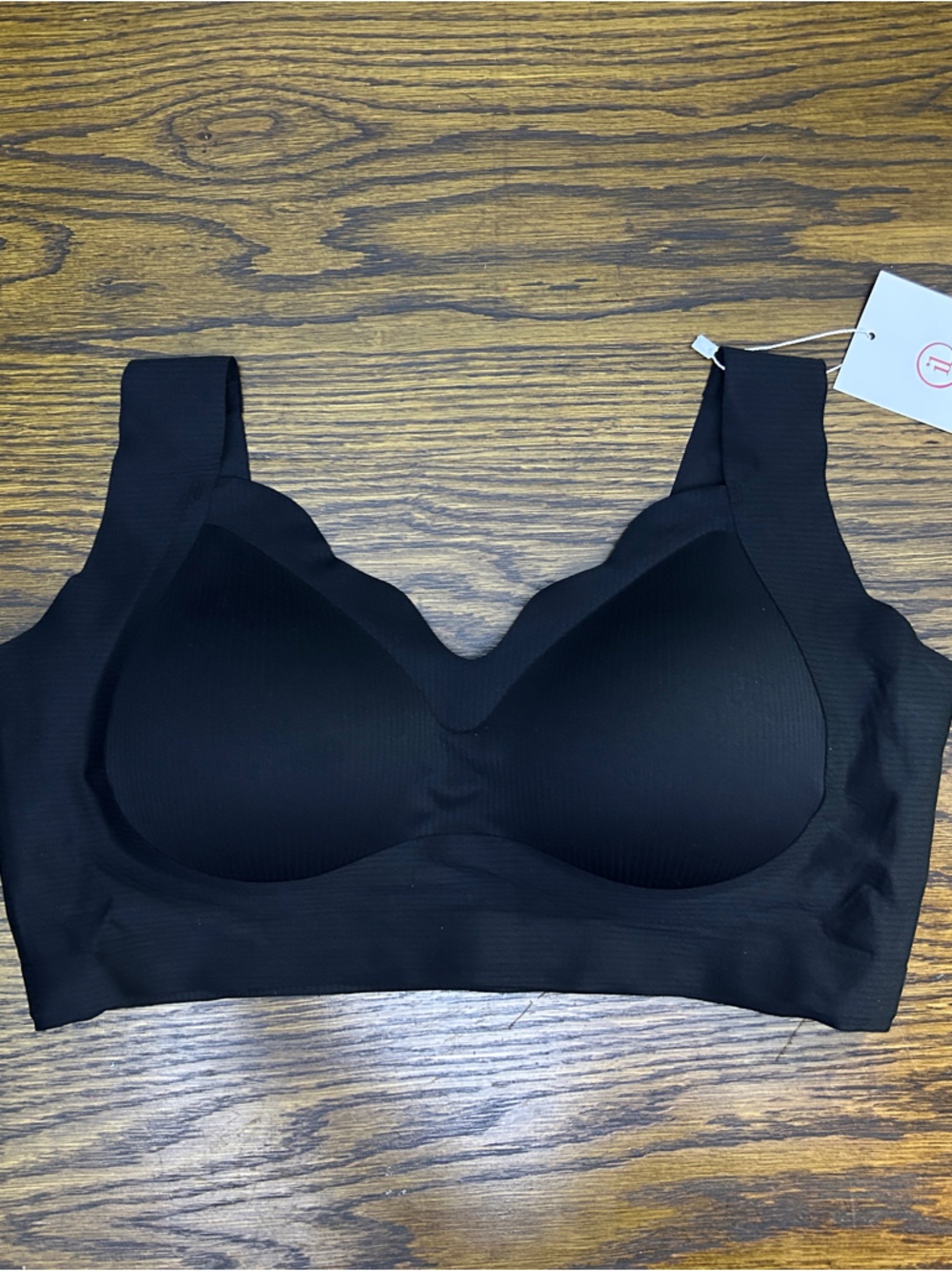 Everyday Black Wireless Comfort Bra - Seamless Support